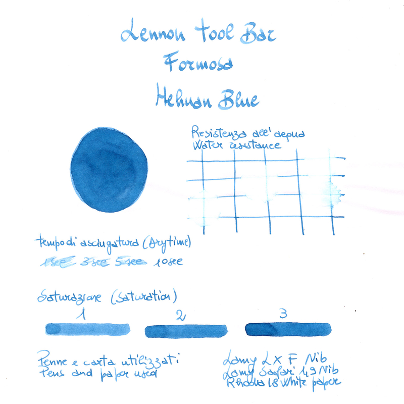 Lennon Tool Bar Formosa Hehuan Blue Inchiostro 30 ml