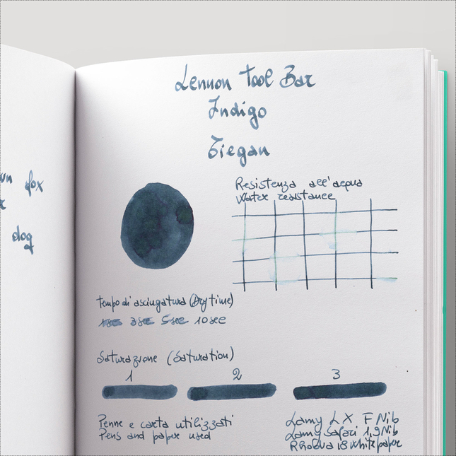Lennon Tool Bar Indigo Tiegan Inchiostro 30 ml