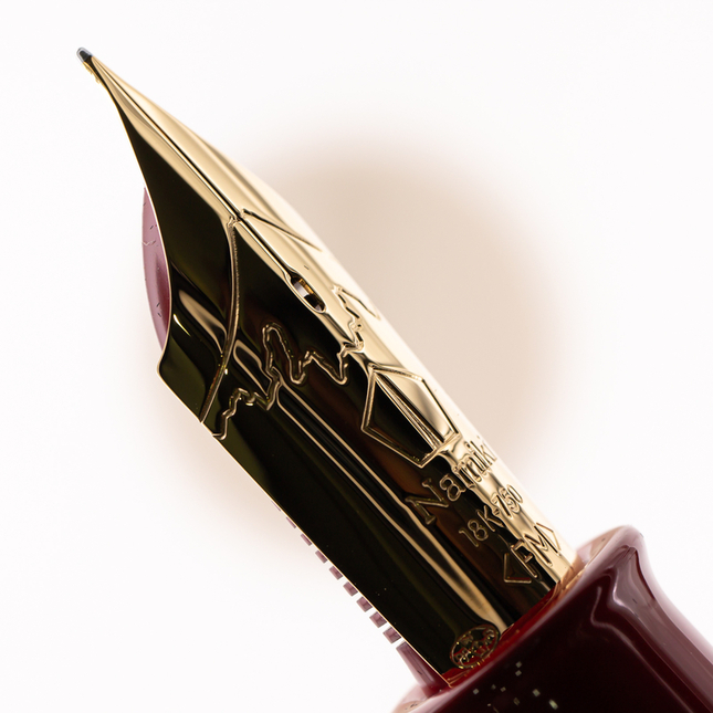 Namiki Emperor Urushi Fountain Pen Vermilion