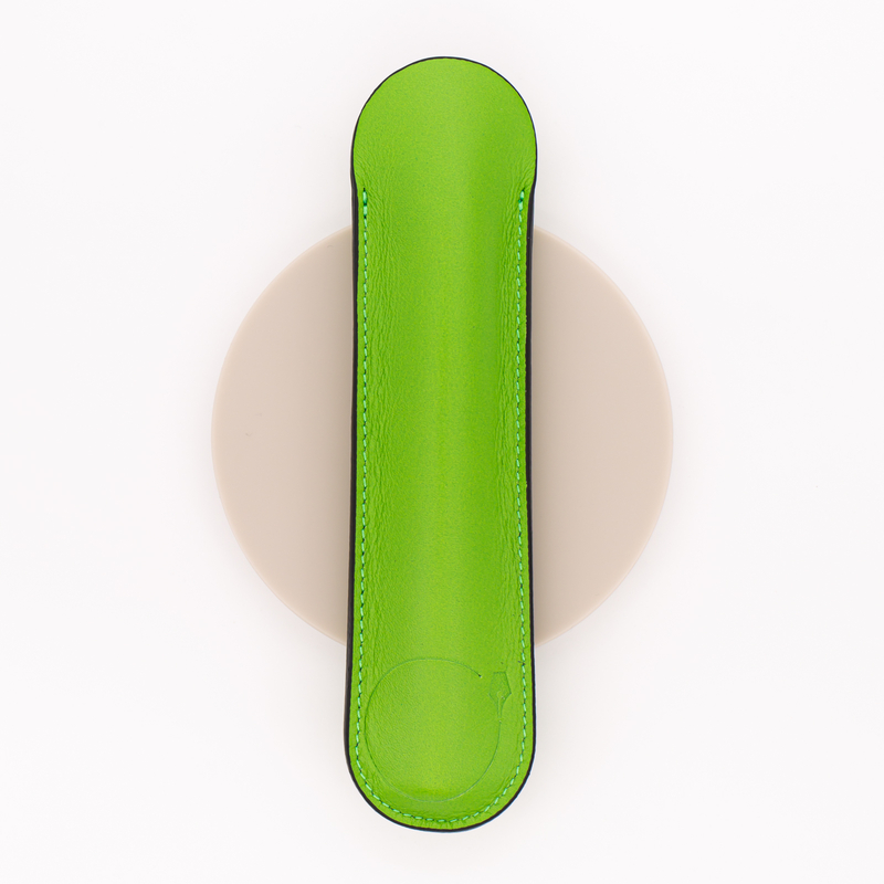 Stilo&Stile Leather Pouch for 1 Pen Green