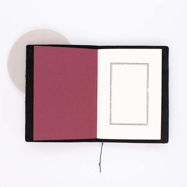 Traveler's Notebook Passport Size Nero