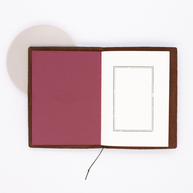 Traveler's Notebook Passport Size Brown