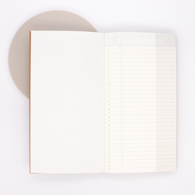 Traveler's Notebook Refill 005 Regular Size Free Diary