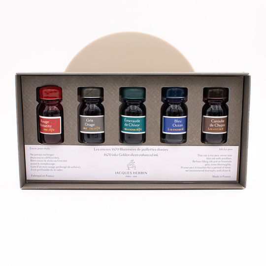 Herbin 1670 Anniversary Set of 5 Ink Bottles