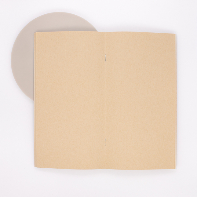 Traveler's Notebook Refill 014 Regular Size Kraft Paper Notebook