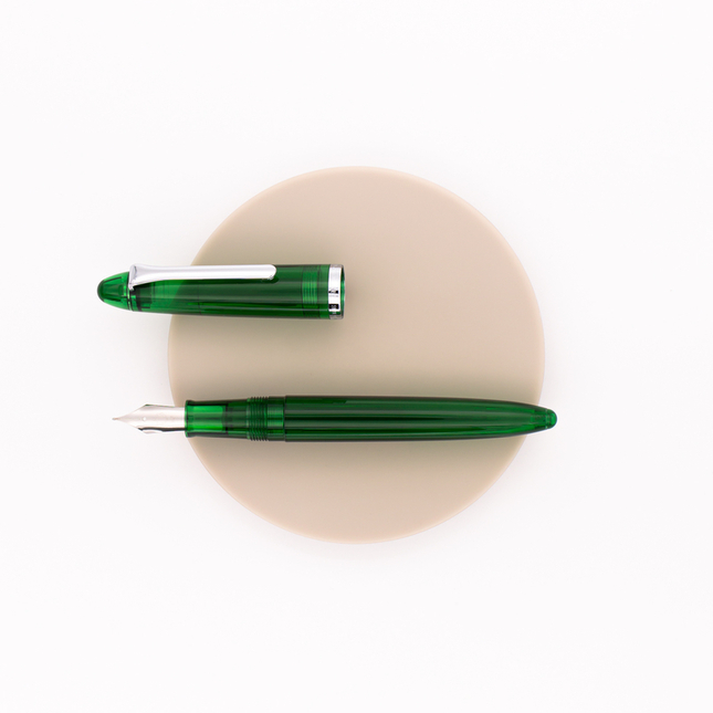Sailor 1911 Compass Penna Stilografica Trasparent Green