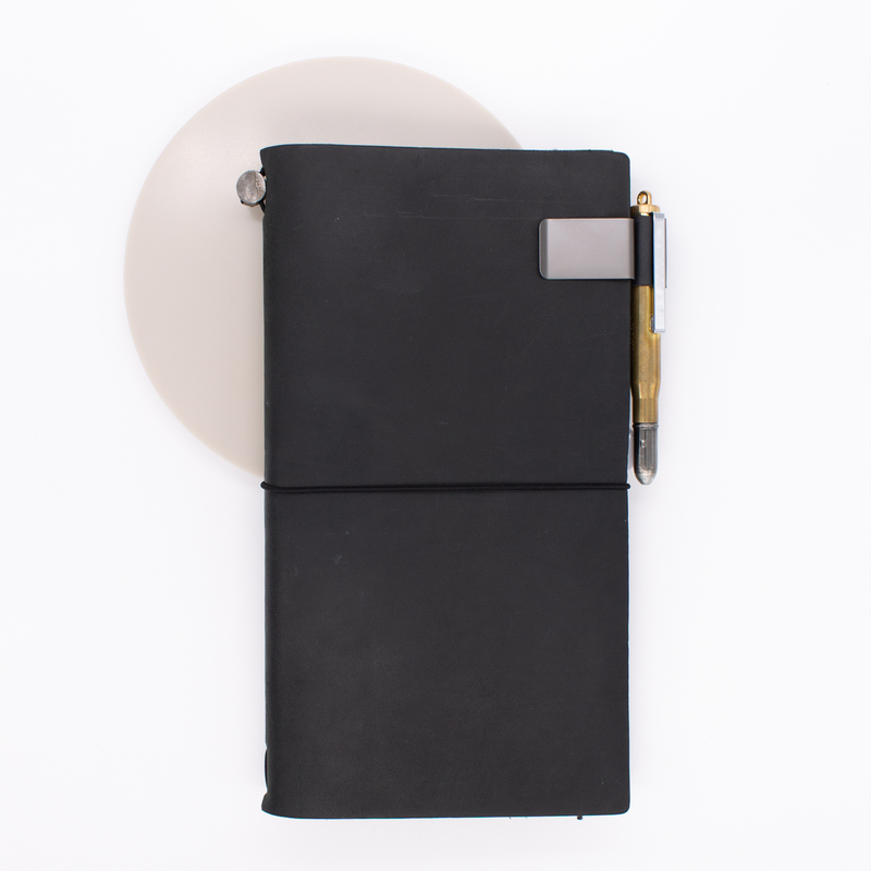 Traveler's Notebook Refill 016 Passport and Regular Size Pen Holder Black