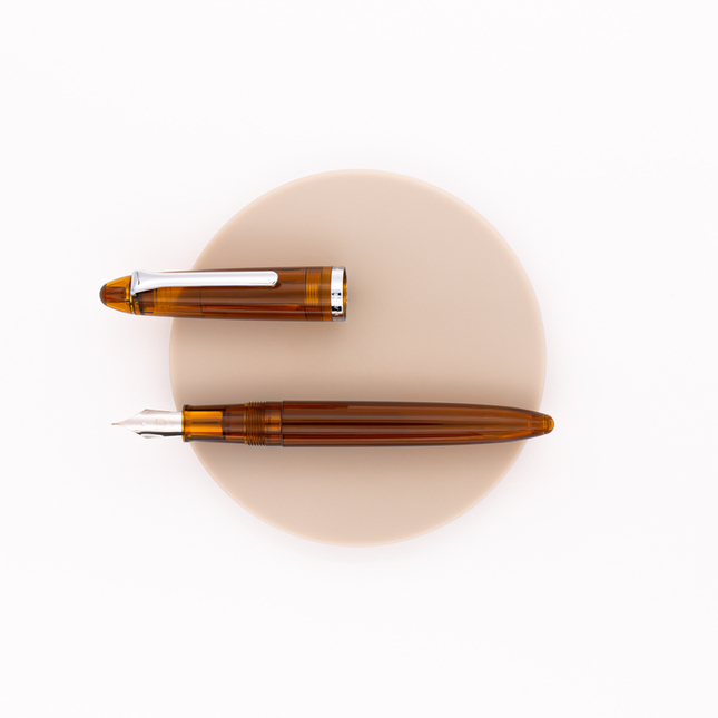 Sailor 1911 Compass Fountain Pen Transparent Brown