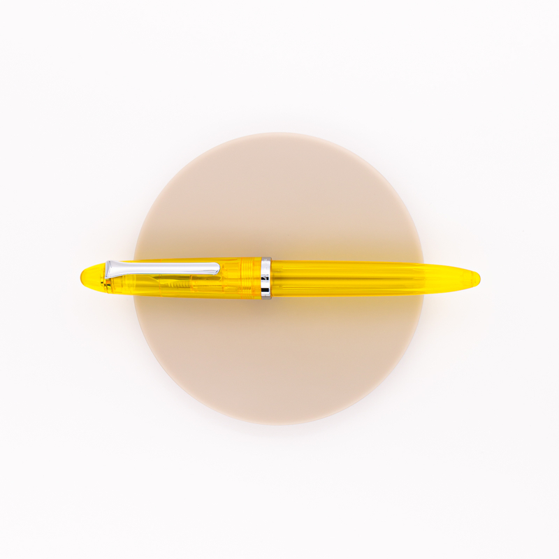 Sailor 1911 Compass Fountain Pen Transparent Yellow