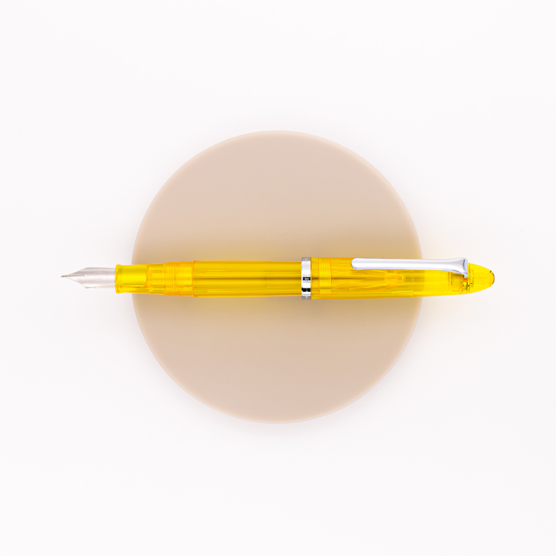 Sailor 1911 Compass Fountain Pen Transparent Yellow