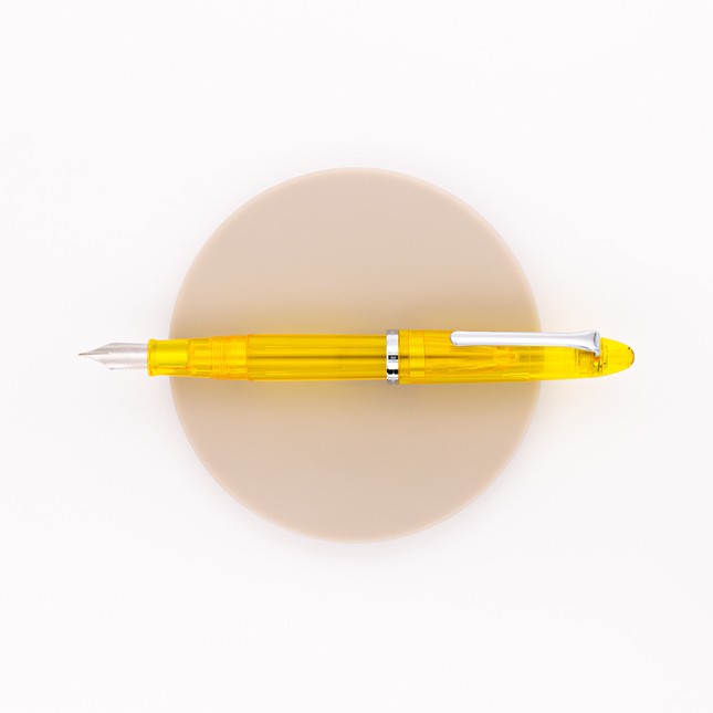 Sailor 1911 Compass Fountain Pen Transparent Yellow