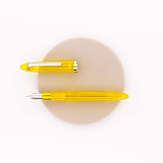Sailor 1911 Compass Fountain Pen Transparent Yellow