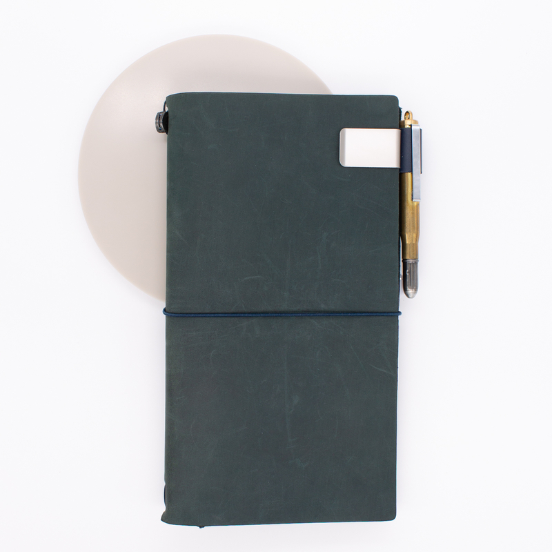 Traveler's Notebook Refill 016 Portapenne per Regular e Passport Size Blu