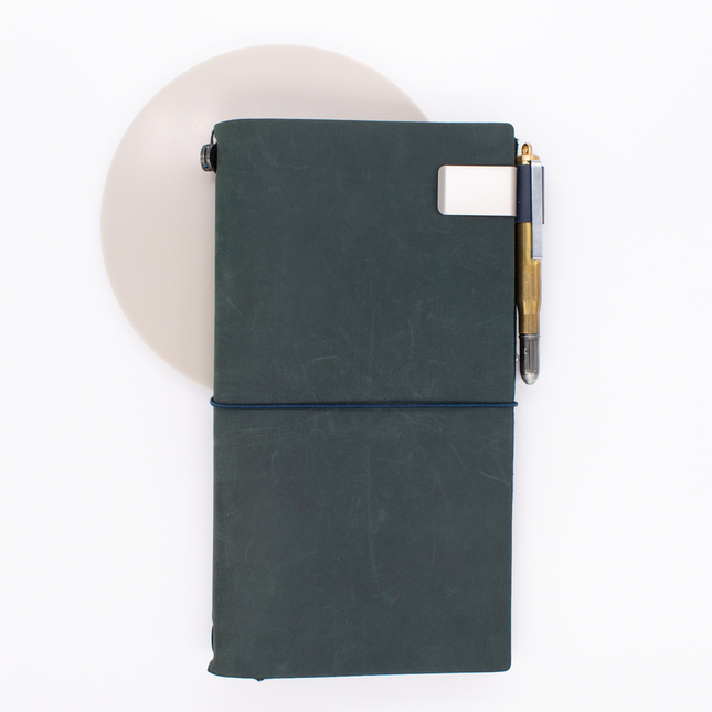 Traveler's Notebook Refill 016 Portapenne per Regular e Passport Size Blu