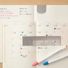 Midori Clip Ruler Stencil Silver