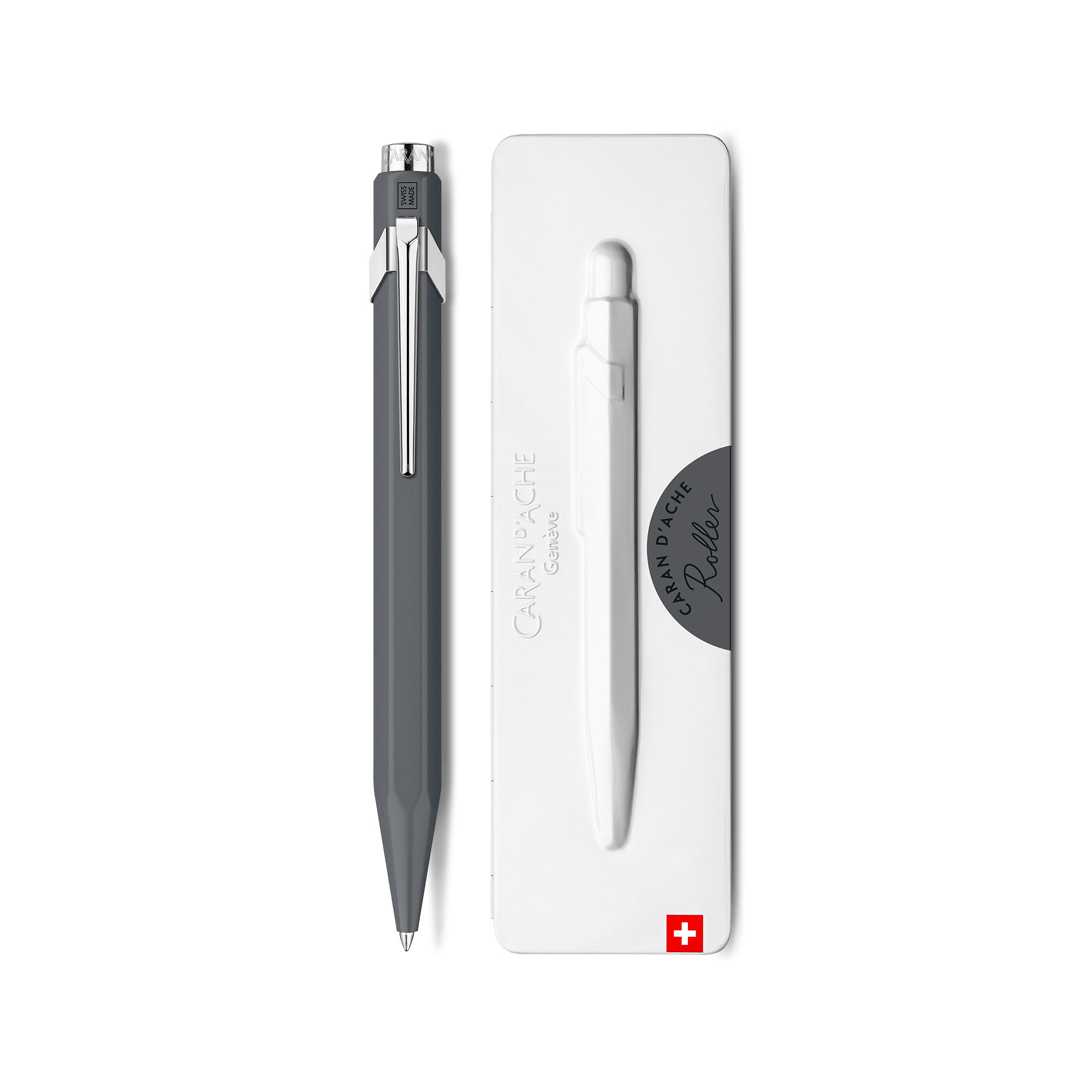 Caran d'Ache 849 Penna Roller Grigia