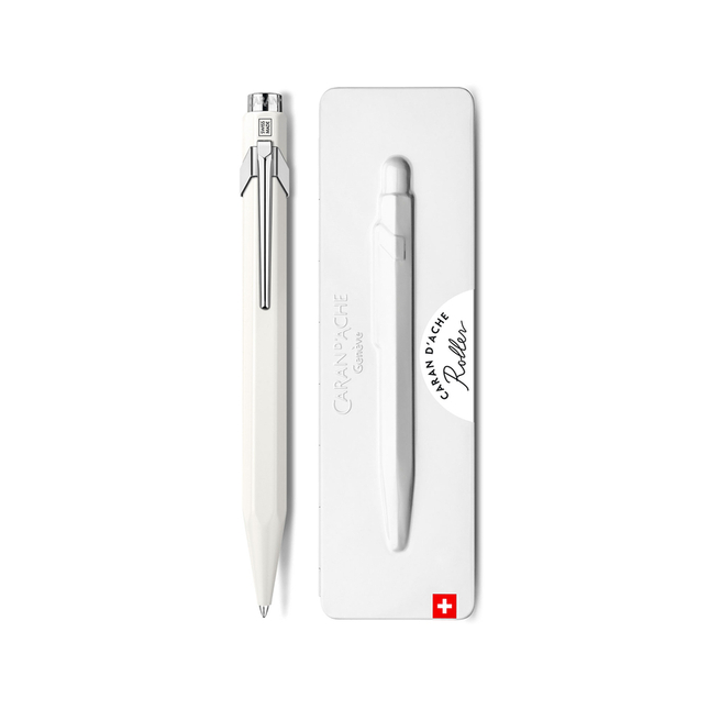 Caran d'Ache 849 Penna Roller Bianca