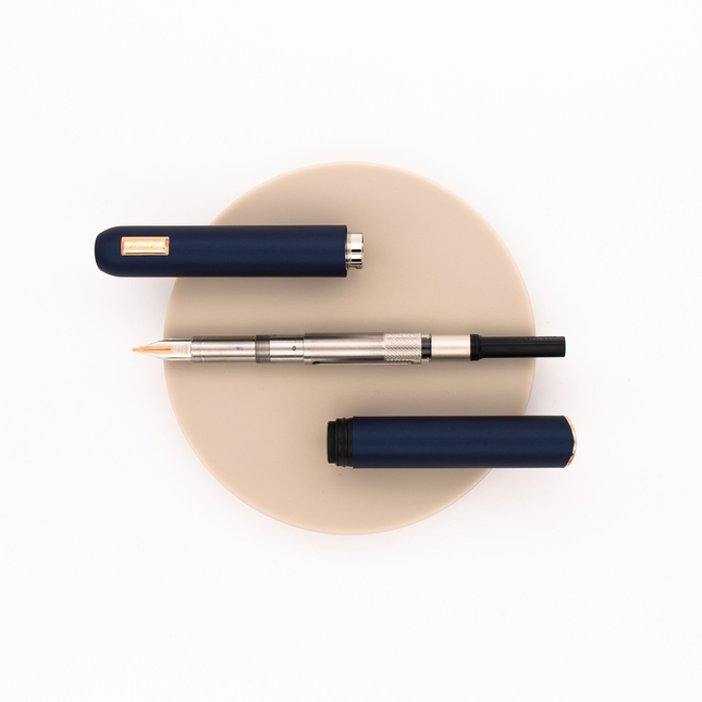 Lamy Dialog CC Penna Stilografica Dark Blue & Oro Rosa