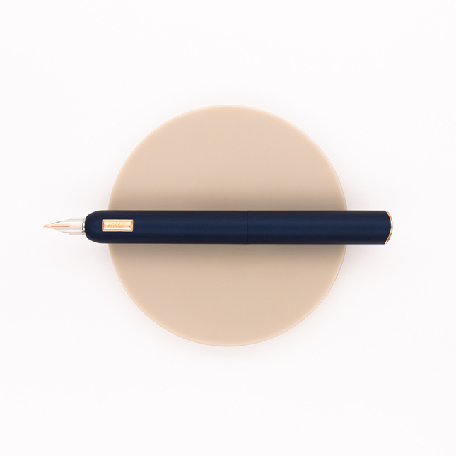 Lamy Dialog CC Penna Stilografica Dark Blue & Oro Rosa