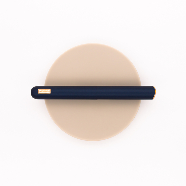 Lamy Dialog CC Penna Stilografica Dark Blue & Oro Rosa