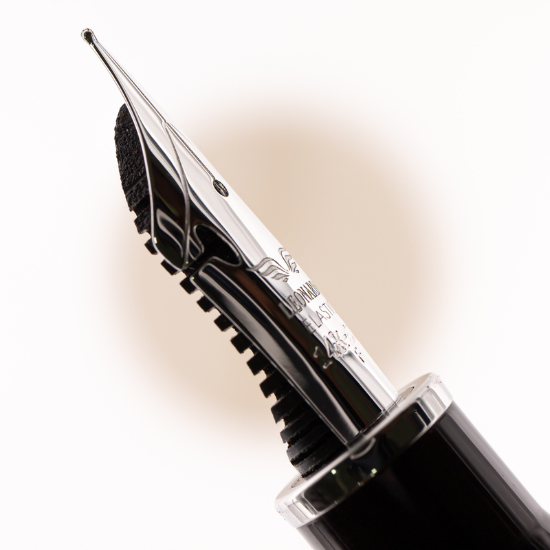 Leonardo Momento Zero Grande Art Déco 2021 Fountain Pen Terracotta & Rhodium Limited Edition Leonardo Momento Zero Grande Art Déco 2021 Fountain Pen Terracotta & Rhodium Limited Edition