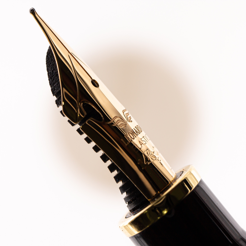 Leonardo Officina Italiana Furore Fountain Pen Aquapetra & Gold 14 KT Leonardo Officina Italiana Furore Fountain Pen Aquapetra & Gold 14 KT