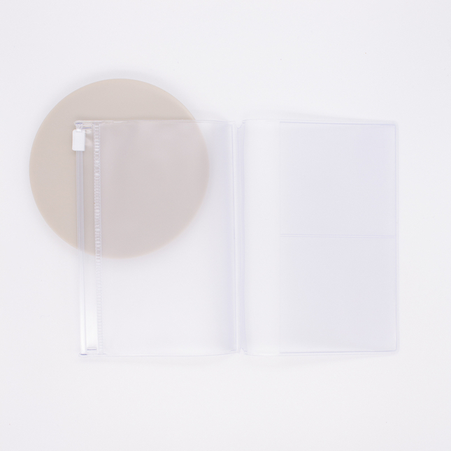 Traveler's Notebook Refill 004 Passport Size Tasca con Zip