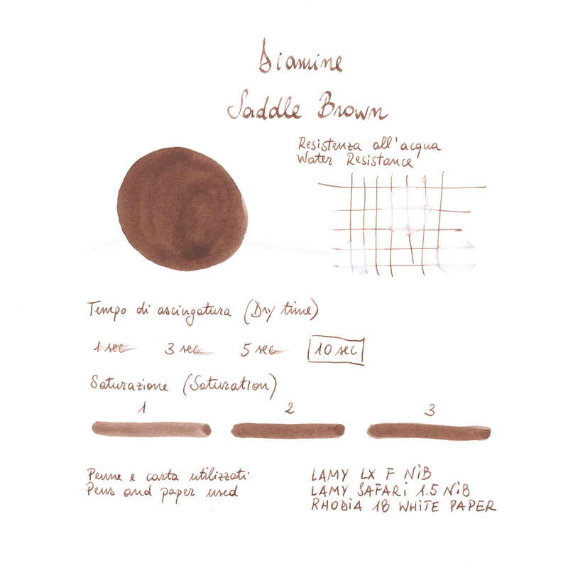 Diamine Saddle Brown Inchiostro 30 ml Diamine Saddle Brown Inchiostro 30 ml