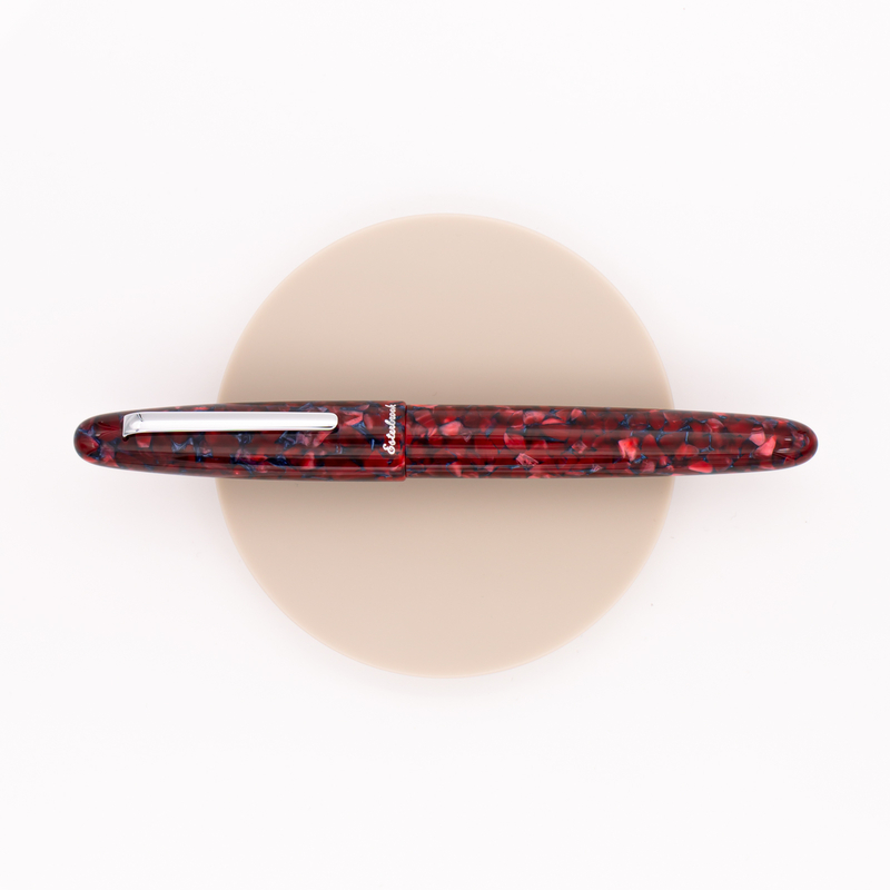 Esterbrook Estie Oversized Fountain Pen Scarlet & Rhodium