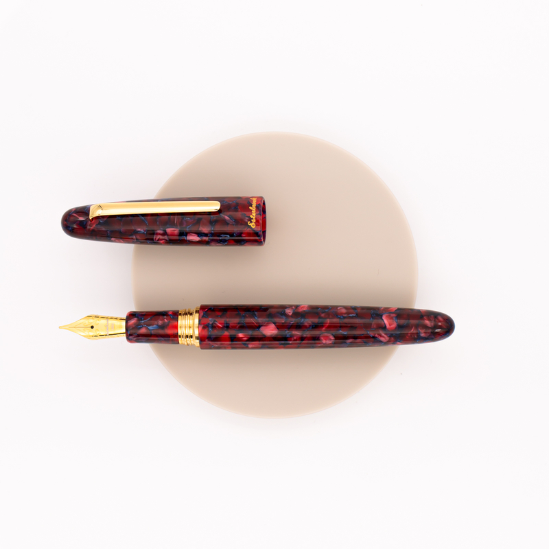 Esterbrook Estie Oversized Penna Stilografica Scarlet & Oro Esterbrook Estie Oversized Penna Stilografica Scarlet & Oro