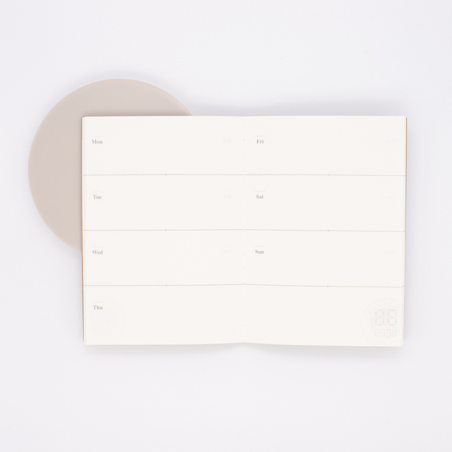 Traveler's Notebook Refill 007 Passport Size Free Diary Weekly