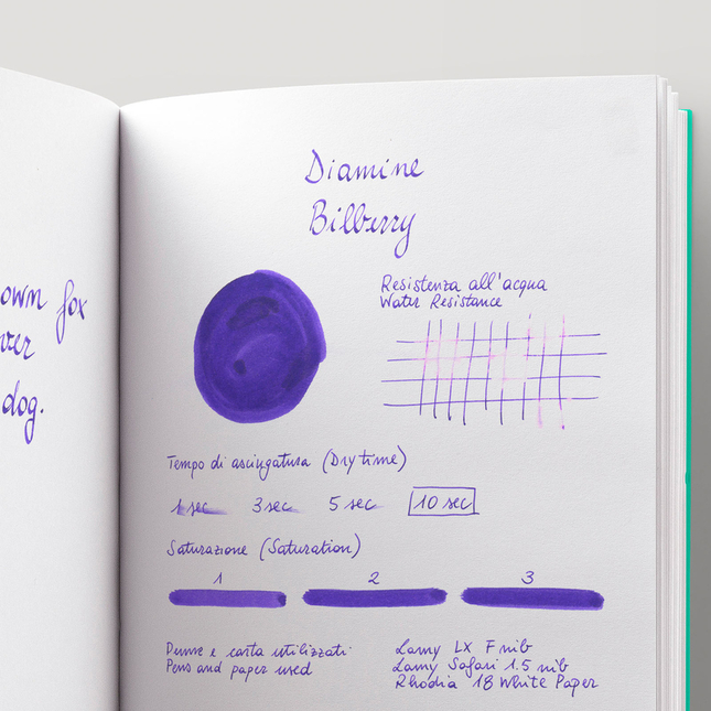 Diamine Bilberry Ink Bottle 80 ml