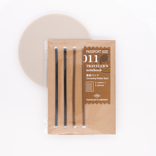 Traveler's Notebook Refill 011 Passport Size Elastici Connettori