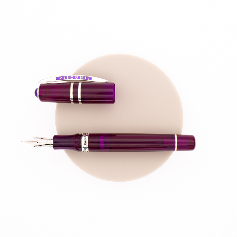 Visconti Homo Sapiens Demo Stones Fountain Pen Amethyst Visconti Homo Sapiens Demo Stones Fountain Pen Amethyst