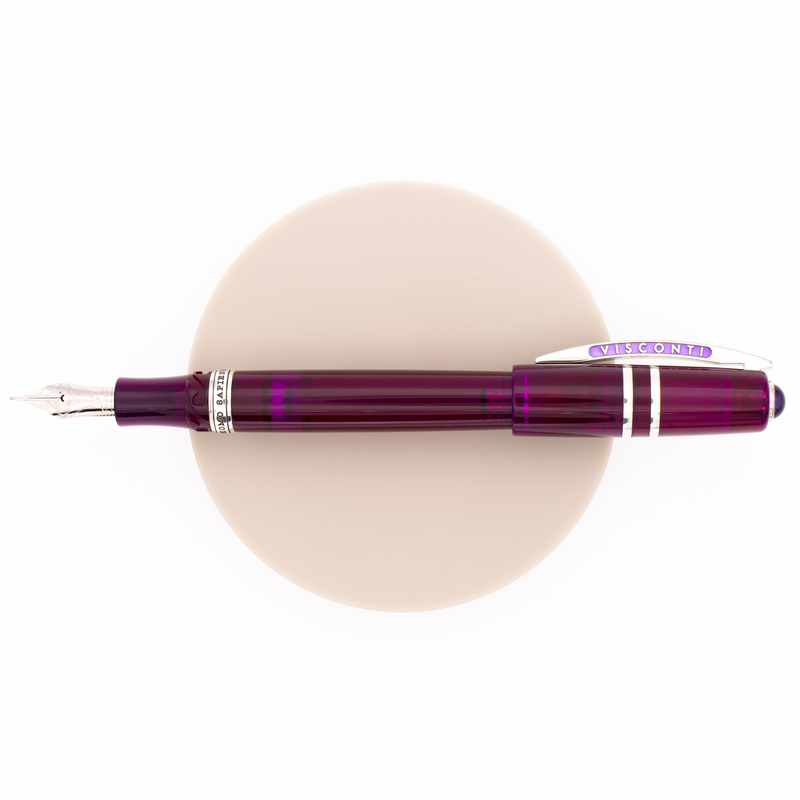 Visconti Homo Sapiens Demo Stones Fountain Pen Amethyst Visconti Homo Sapiens Demo Stones Fountain Pen Amethyst