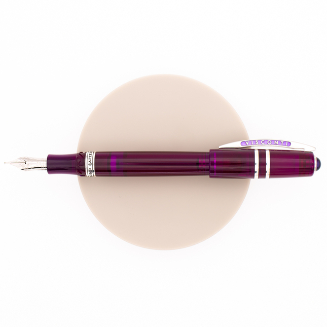 Visconti Homo Sapiens Demo Stones Fountain Pen Amethyst