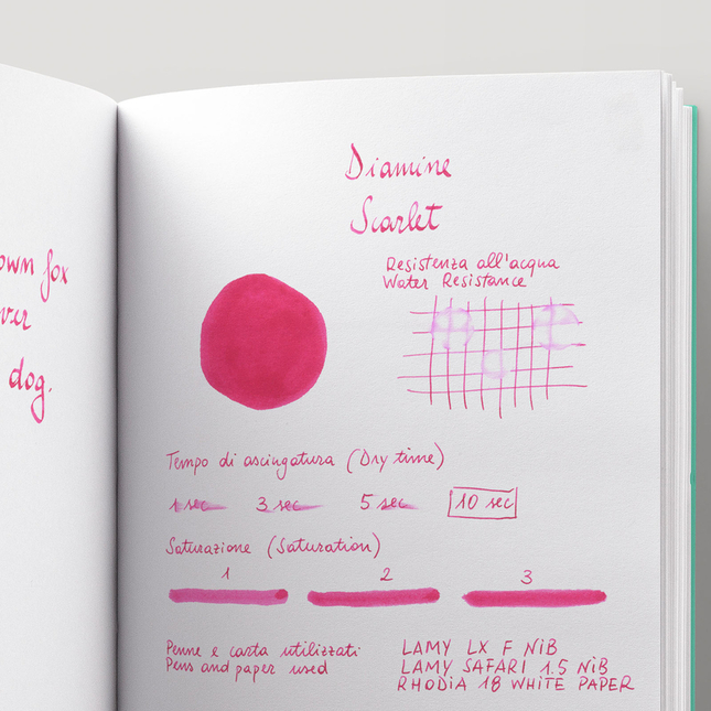 Diamine Scarlet Inchiostro 30 ml