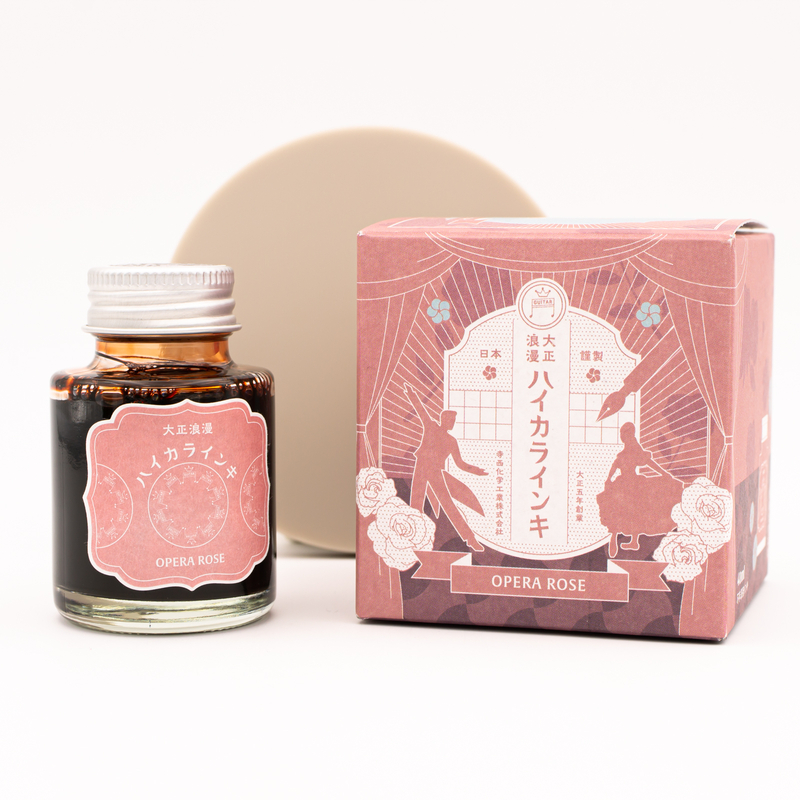 Guitar Taisho Roman Opera Rose Ink Bottle 40 ml Guitar Taisho Roman Opera Rose Ink Bottle 40 ml