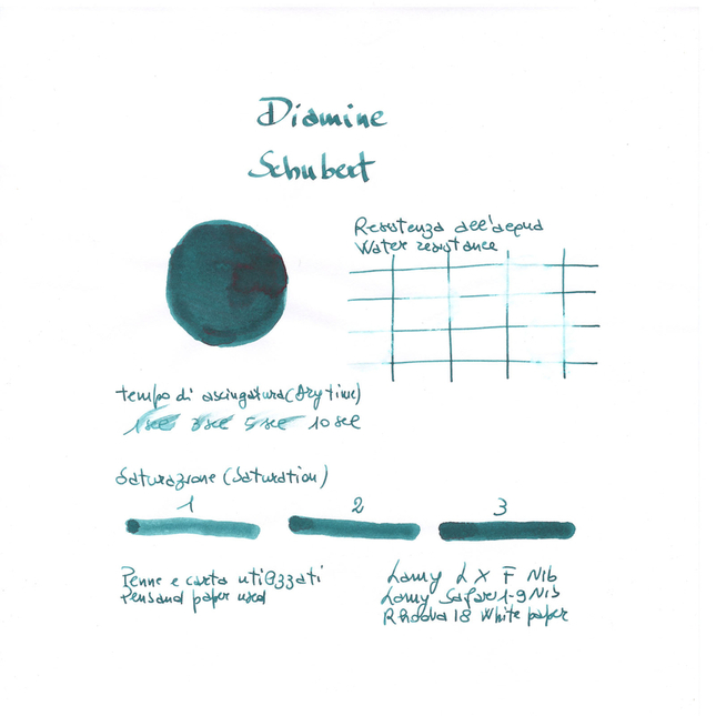 Diamine Music Schubert Inchiostro 30 ml