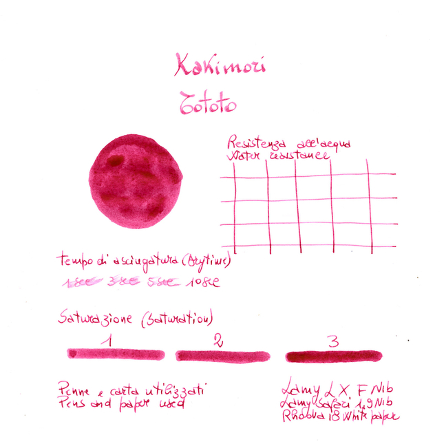 Kakimori 03 Tototo Inchiostro 35 ml