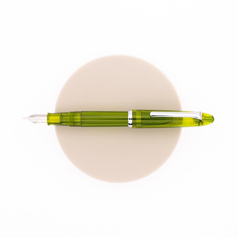 Sailor 1911 Compass Penna Stilografica Trasparent Yellow Green