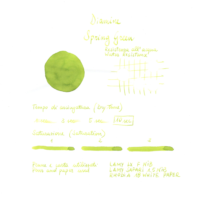 Diamine Spring Green Inchiostro 30 ml