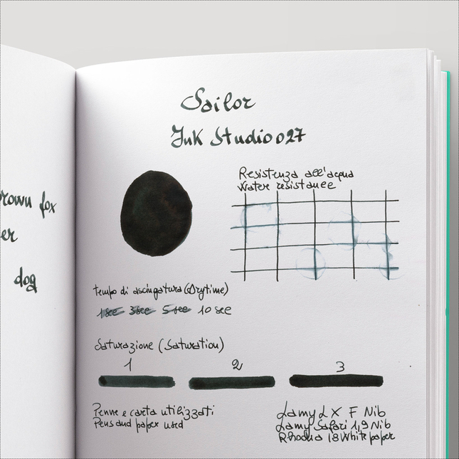 Sailor Ink Studio 027 Inchiostro 20 ml