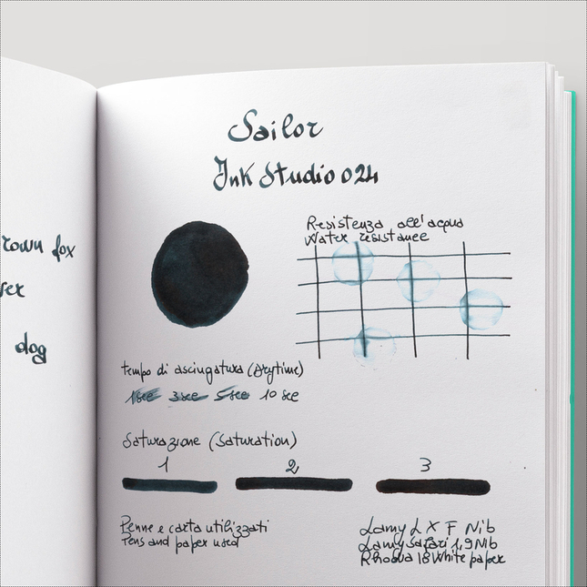 Sailor Ink Studio 024 Inchiostro 20 ml