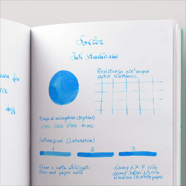 Sailor Ink Studio 140 Inchiostro 20 ml
