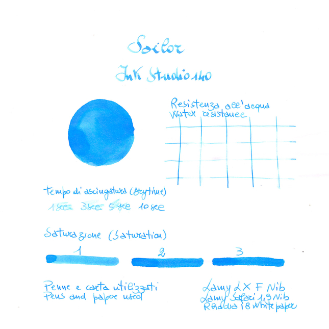 Sailor Ink Studio 140 Inchiostro 20 ml
