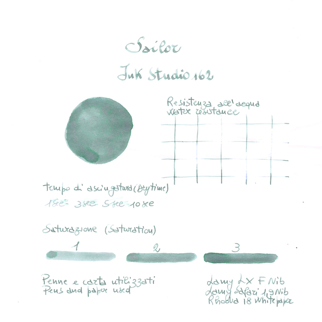 Sailor Ink Studio 162 Inchiostro 20 ml