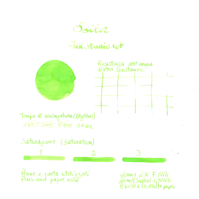 Sailor Ink Studio 167 Inchiostro 20 ml
