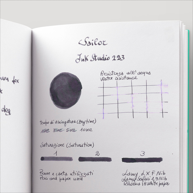 Sailor Ink Studio 223 Inchiostro 20 ml