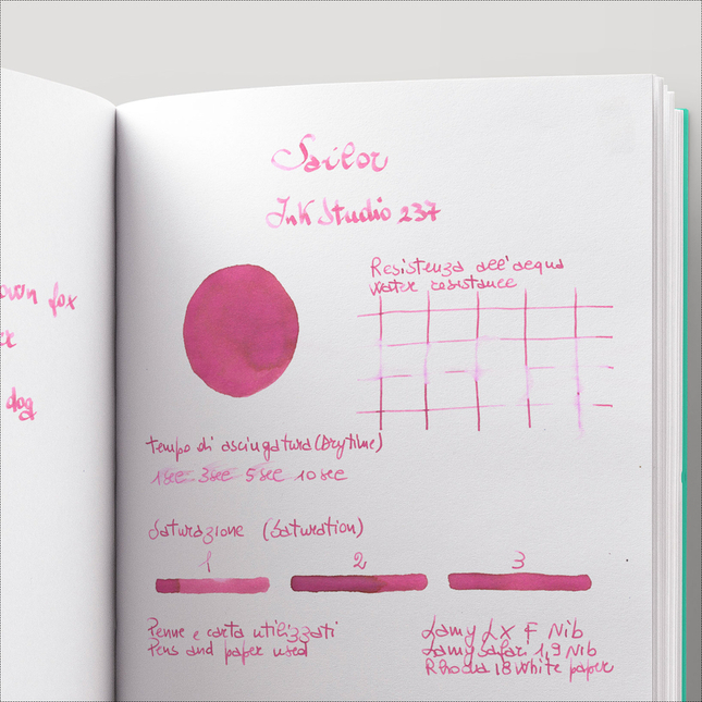 Sailor Ink Studio 237 Inchiostro 20 ml